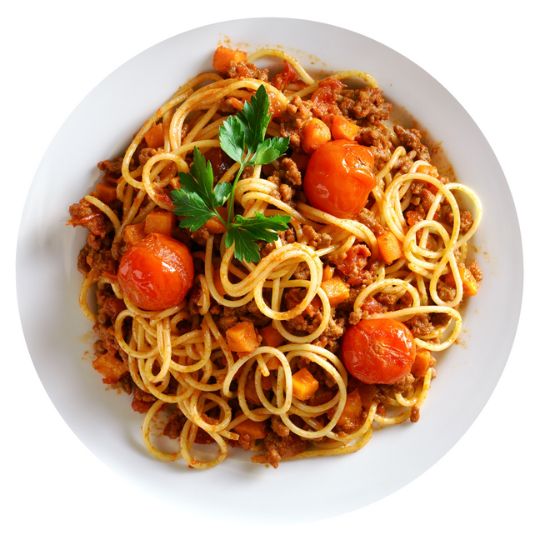 Pilz-Bolognese mit Pasta